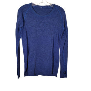 lululemon athletica Blue Long Sleeve Top